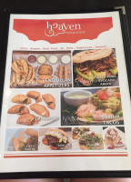 Heaven Artisan Gf Cuisine Inc Carte