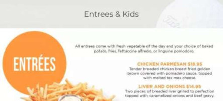 Regina Beach Golf Club menu