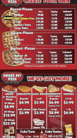 Square Boy Pizza Carta