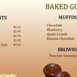 Queen Of Hearts Tea House menu