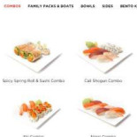 Bento Sushi menu