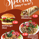 Nora Shawarma And Kebab (college St. Carta