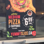 Yummyslice Pizza Speisekarte