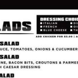 The Wing Spot Ajax Carta