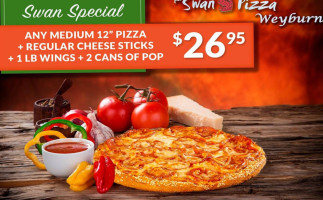 Red Swan Pizza Weyburn food