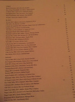 Candide menu