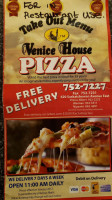 Venice House Pizza Murphy's Pub menu
