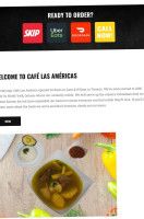 Cafe Las Americas food