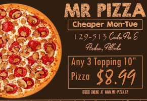 Mr Pizza Airdrie food