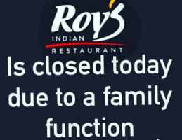 Roy's Indian Food food