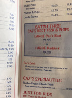 Caz's Great Fish Cambridge food