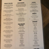 Aj's Brooklyn Pizza Joint menu