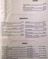 Napoli's Restaurant Pizza & Pasta menu