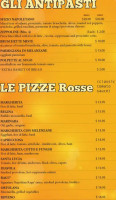 Napoli Centrale menu