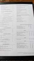 Fairview Lounge menu