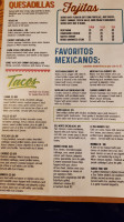 Mexi's menu