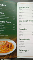 Mama's Hot Italian Sandwiches Inc menu