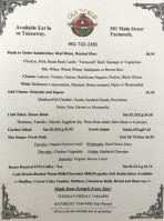 Old World Bakery And Deli menu