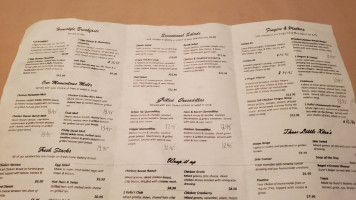 Two Kelly's Cafe menu