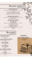 Cafe Des Halles Enr menu