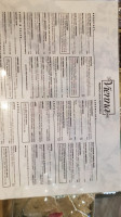 The Vienna Cafe menu