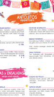 Casa Azul Kamloops menu