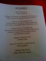 Hector's Casa menu