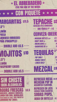 Lucha Libre Taqueria menu
