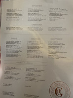 Giulietta menu