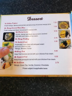 Sookjai Thai Restaurant menu