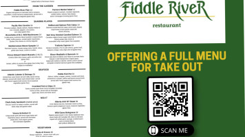 Fiddle River menu
