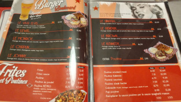 Restaurant Retro 50 menu
