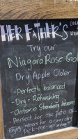 Her Father's Cider Bar + Kitchen food