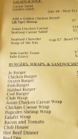 Jo Klassen's menu