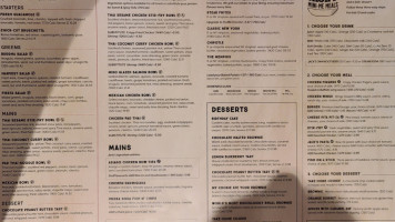Jack Astor's Grill Kitchener menu