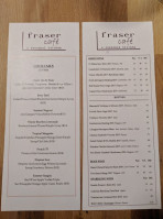 Fraser Cafe inside