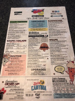 Zaks Diner menu