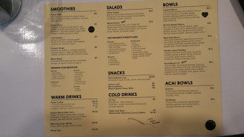 Kokomo Cafe menu