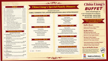 China Liangs Buffet menu