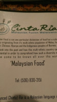 Cinta Ria Malaysian Fusion Malaisienne inside