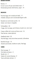 L'Abattoir menu