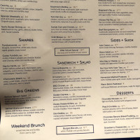 Burgoo Bistro Main St menu