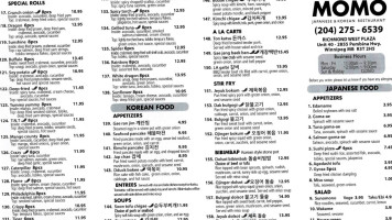 Mo Mo Japanese & Korean Restaurant food