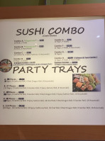 Rice & Roll Sushi menu