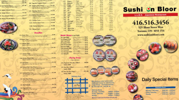 Sushi On Bloor food