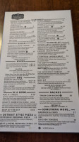 Queens Hotel menu