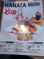Hanata Sushi House menu