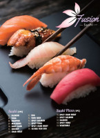 Fusion Sushi menu
