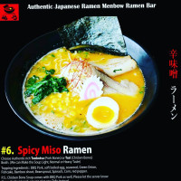 Menbow Ramen Authentic Japanese Ramen food
