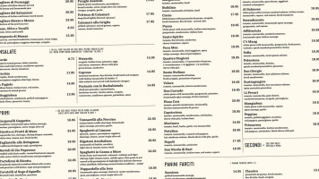 Terroni menu